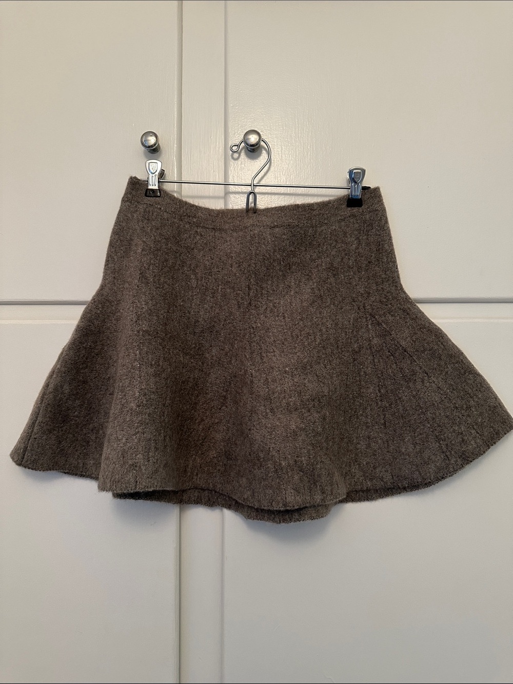 NWT Zara Skirt Structured Flare Sweater A Line